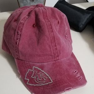 Kansas city chiefs ponytail hat